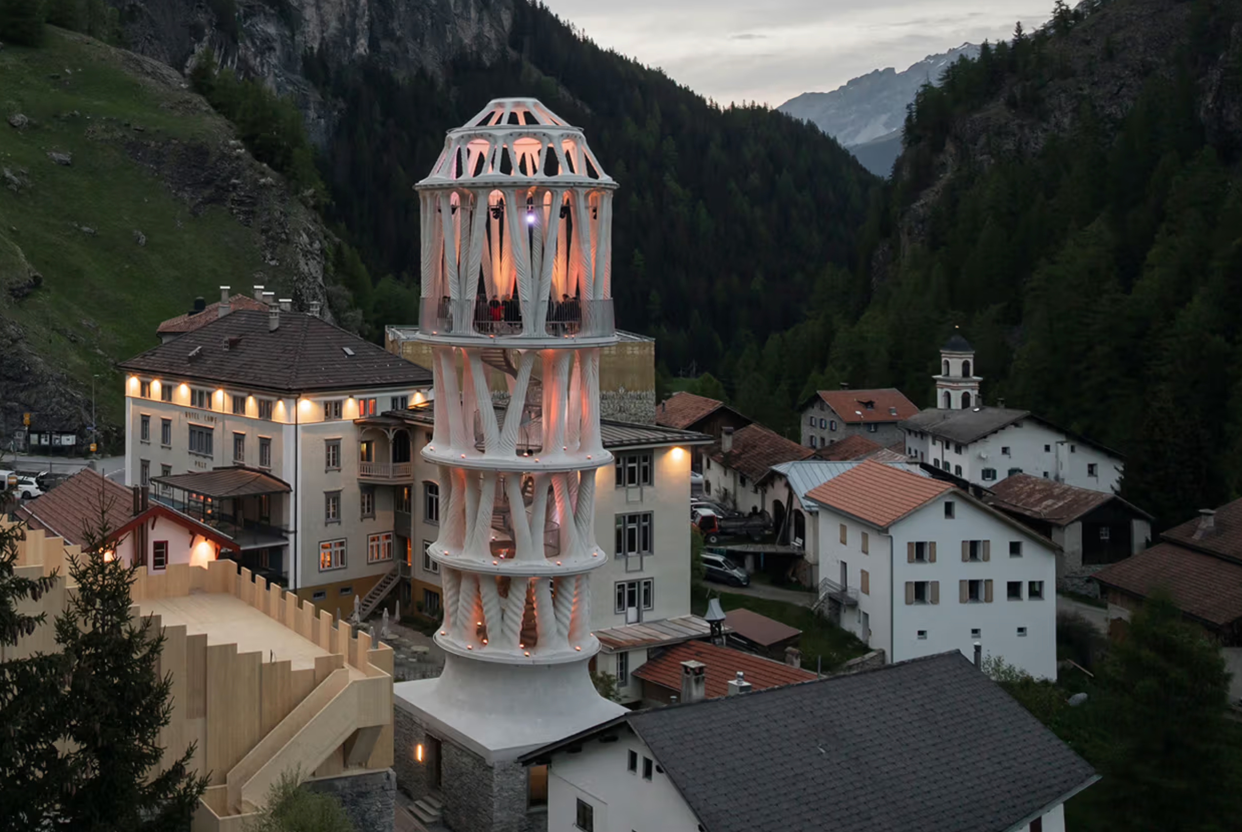 World's Tallest 3D-Printed Building Unveiled in Switzerland